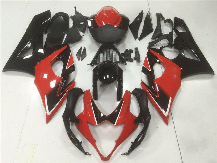 NT Fairing Fit for Suzuki 2005-2006 GSXR 1000 N008- Red Black | ABS Injection
