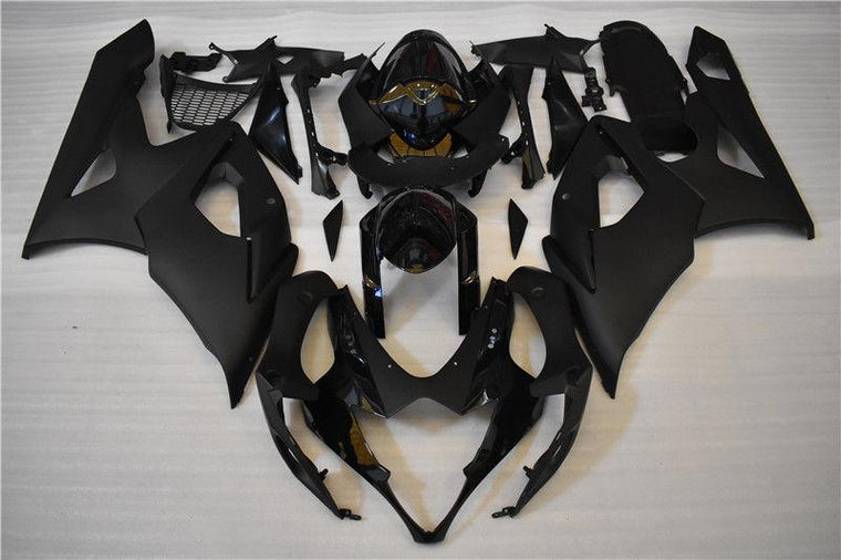 NT Fairing Fit for Suzuki 2005-2006 GSXR 1000 N013- Glossy Matte Black | ABS Injection, US Stock