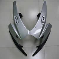 US STOCK NT Aftermarket Injection ABS Plastic Fairing Fit for GSXR 600/750 2006-2007 Silver Gray N042 Available in CA