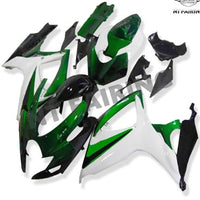 US STOCK NT Injection Green White Fairing Fit for  2006 2007 GSXR 600 750 N099 Available in TX