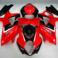 NT Aftermarket Injection ABS Plastic Fairing Fit for GSXR 1000 2007-2008 Red Black N043