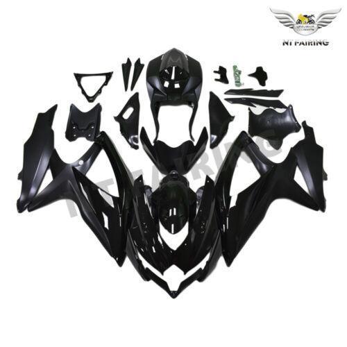 NT Fairing Fit for Suzuki 2008-2010 GSXR600/750 N032- Glossy Matte Black | ABS Injection