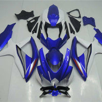 NT Aftermarket Injection ABS Plastic Fairing Fit for GSXR 600/750 2008-2010 Blue White N066