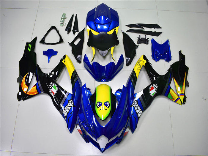 NT Aftermarket Injection ABS Plastic Fairing Fit for GSXR 600/750 2008-2010 Shark N077