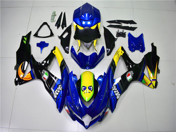 NT Aftermarket Injection ABS Plastic Fairing Fit for GSXR 600/750 2008-2010 Shark N077