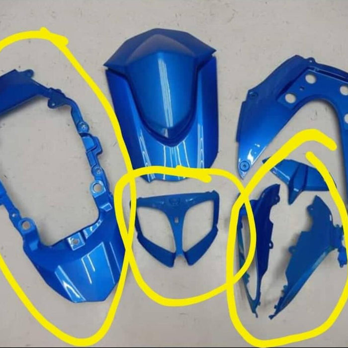 Injection Mold ABS Plastic Tail Fairing Parts Fit for GSXR1000 2009-2016 Blue