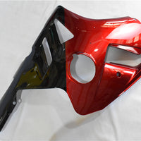 Injection Mold Fairing kit Fit for  2000-2001 ZX12R Red Black N001
