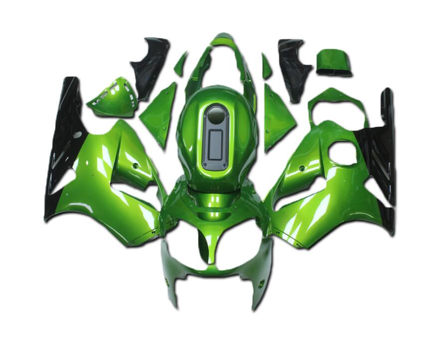 NT Fairing Fit for Kawasaki 2000-2001 ZX-12R N002- Green Black | ABS Injection