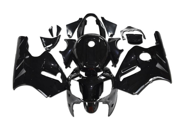 US STOCK Injection Mold Fairing kit Fit for  2000-2001 ZX12R Glossy Black N007 Available in CA