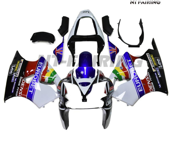 NT Aftermarket Injection ABS Plastic Fairing Fit for ZX6R 636 2000-2002 White Red Black Blue N041