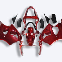 NT Aftermarket Injection ABS Plastic Fairing Fit for ZX6R 636 2000-2002 Red N049