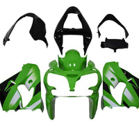 NT Injection Aftermarket Fairing Kit Fit for  2000-2001 ZX9R Green Black N001