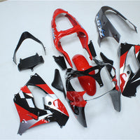 NT Fit for  2000-2001 ZX9R Plastic Red Kit Injection Fairing ABS N014