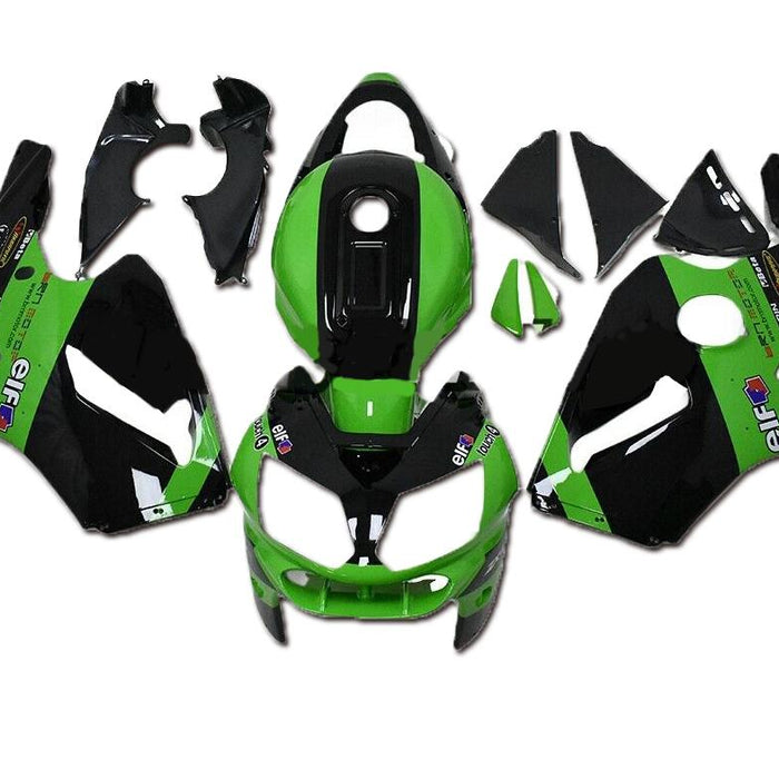 Injection Mold Fairing kit Fit for  2002-2006 ZX12R Green Black N012