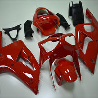 NT Aftermarket Injection ABS Plastic Fairing Fit for ZX6R 636 2003-2004 Red N012