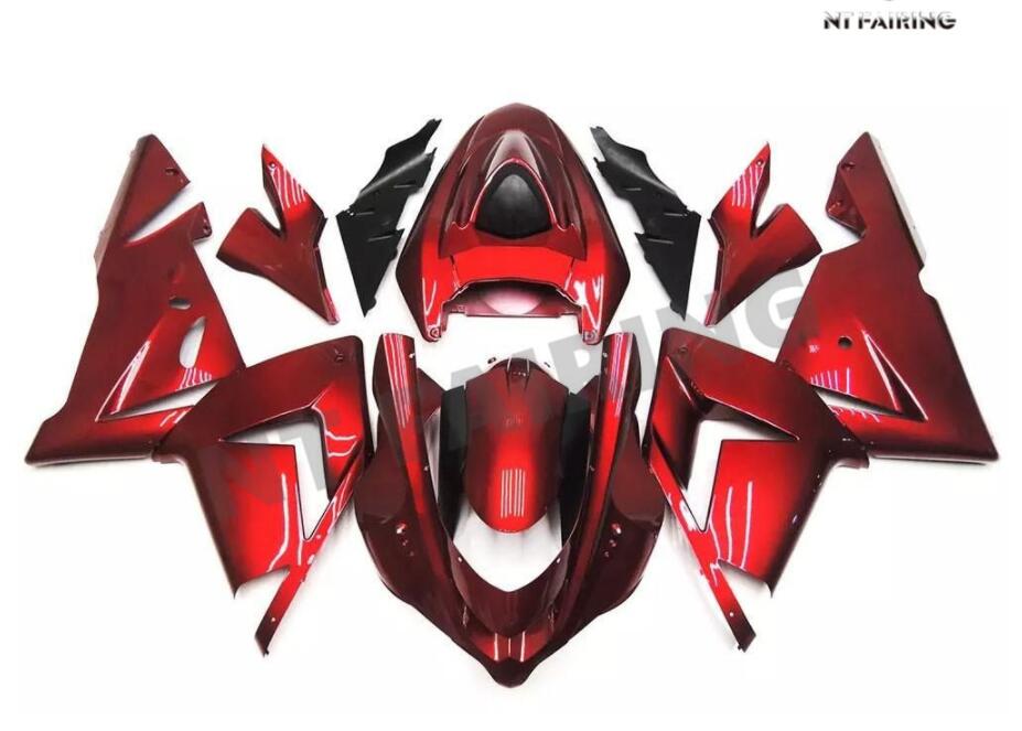NT Fairing Fit for Kawasaki 2004-2005 ZX-10R N020- Candy Red | ABS Injection