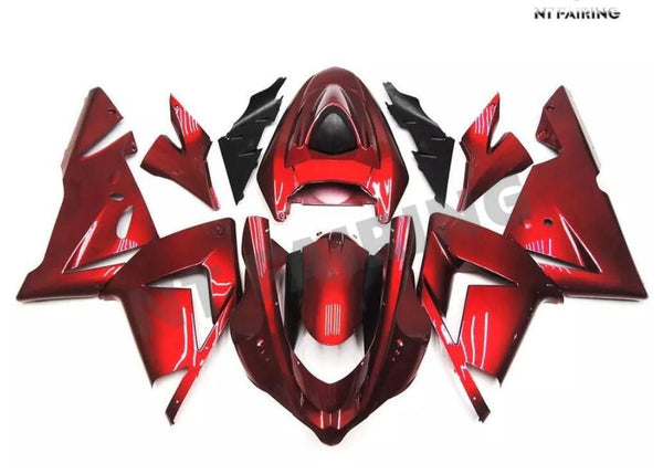 NT Aftermarket Injection ABS Plastic Fairing Fit for ZX10R 2004-2005 Candy Red N020