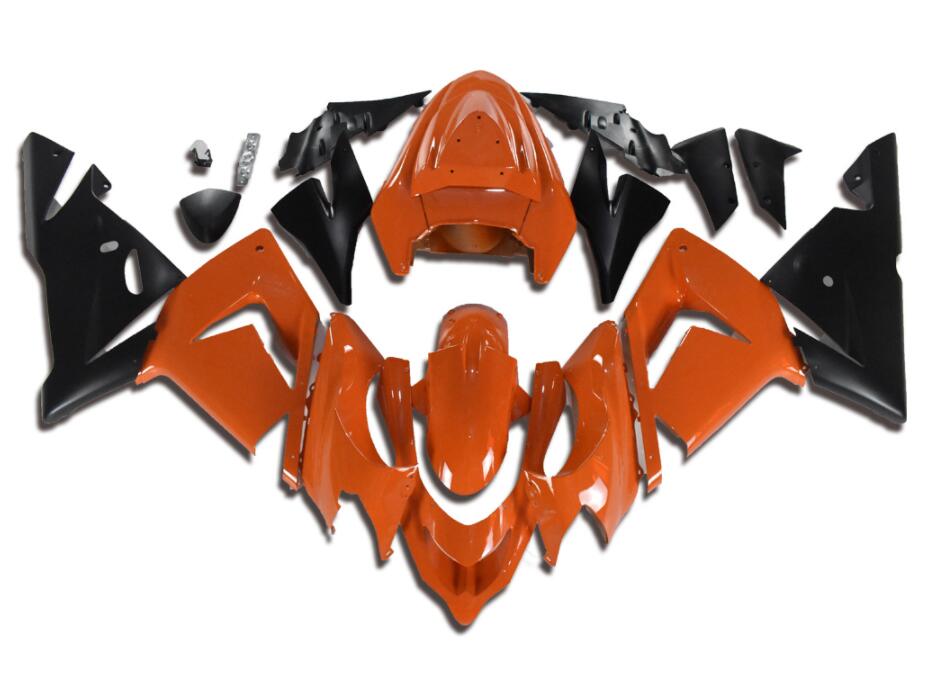NT Fairing Fit for Kawasaki 2004-2005 ZX-10R N032- Orange Black | ABS Injection