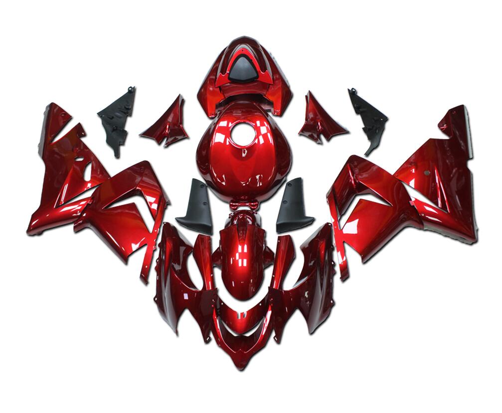 NT Fairing Fit for Kawasaki 2004-2005 ZX-10R T052- Red | ABS Injection, US Stock