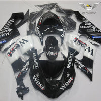 NT White Black Plastic Injection Fairing Fit for  2005 2006 ZX6R 636 N051