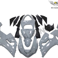 NT Aftermarket Injection ABS Plastic Fairing Fit for ZX6R 636 2005-2006 Nardo Gray