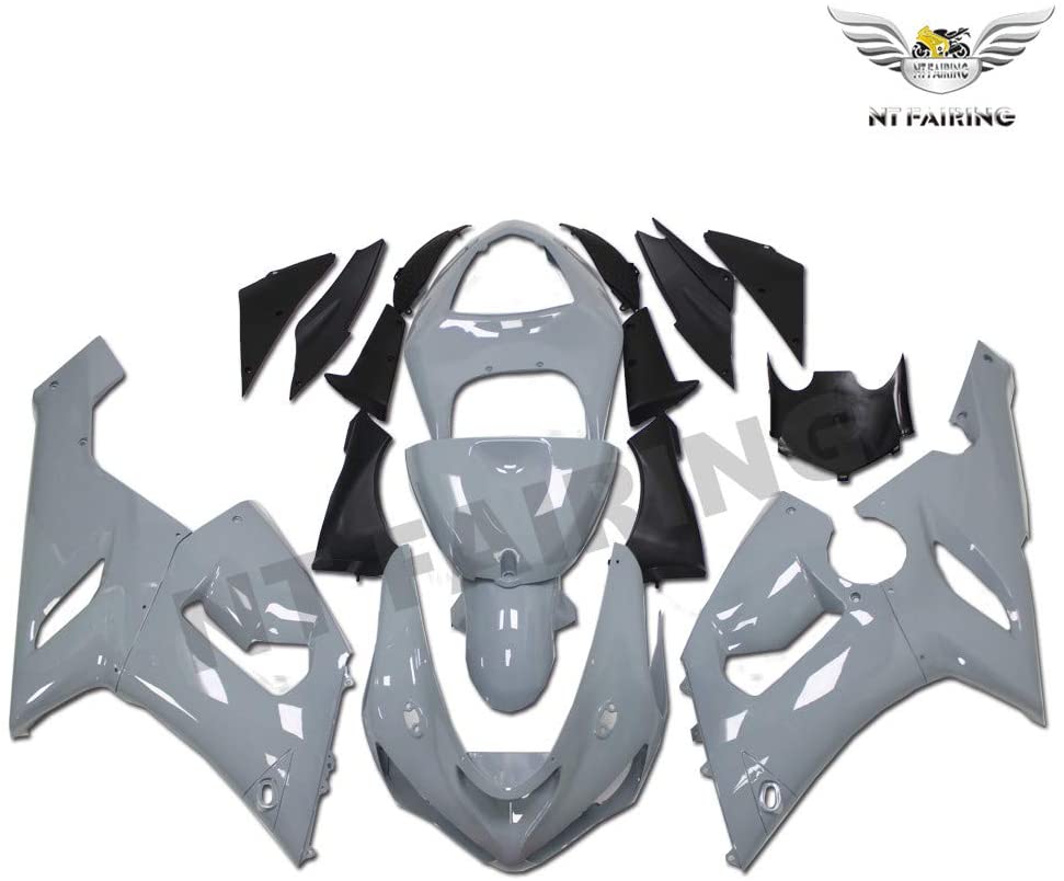 NT Fairing Fit for Kawasaki 2005-2006 ZX-6R- Nardo Gray | ABS Injection