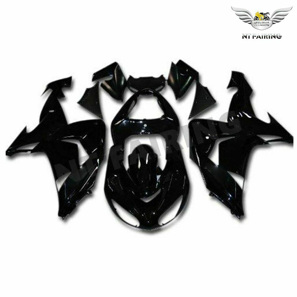 NT Fairing Fit for Kawasaki 2006-2007 ZX-10R N016- Glossy Black | ABS Injection