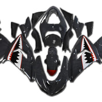 NT Aftermarket Injection ABS Plastic Fairing Fit for ZX10R 2006-2007 Gray Shark N050