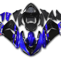 NT Aftermarket Injection ABS Plastic Fairing Fit for ZX10R 2006-2007 Blue Black N053