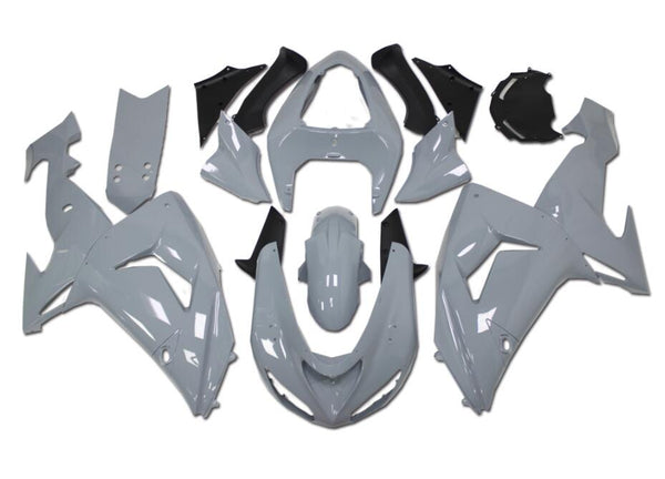 NT Aftermarket Injection ABS Plastic Fairing Fit for ZX10R 2006-2007 Nardo Gray