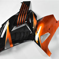 NT Injection Plastic Fairing With Seat Cover Fit for 2006-2011 ZX14R Orange Black N014