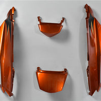 NT Injection Plastic Fairing With Seat Cover Fit for 2006-2011 ZX14R Orange Black N014