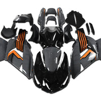 NT Aftermarket Injection ABS Plastic Fairing Fit for ZX14R 2006-2011 Gray Black Orange N049