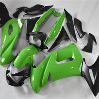 NT Fit for  Ninja 650R 2006-2008 ER6F Plastic Green Black Fairing N007