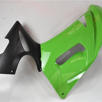 NT Fit for  Ninja 650R 2006-2008 ER6F Plastic Green Black Fairing N007