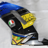 NT Aftermarket Injection ABS Plastic Fairing Fit for ZX6R 636 2007-2008 Blue Shark N060