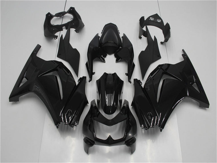 NT Fairing Fit for Kawasaki 2008-2012 EX250 N003- Glossy Black | ABS Injection, US Stock