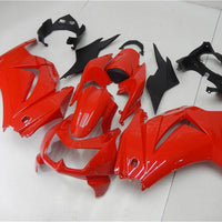 NT Aftermarket Injection ABS Plastic Fairing Fit for EX250 2008-2012 Red N008