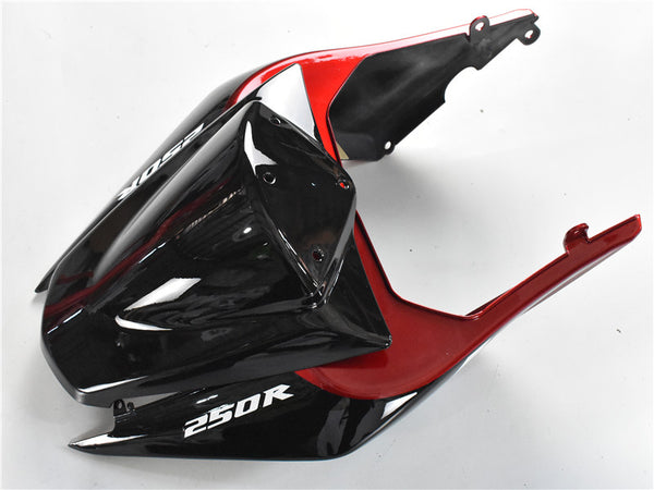US STOCK NT Fairing Fit for 2008-2012 EX250 250R Plastic New Injection Black Red White T078 Available in CA