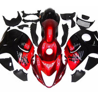 US STOCK NT Aftermarket Injection ABS Plastic Fairing Fit for GSXR 1300 Hayabusa 2008-2020 Red Black N070 Available in CA