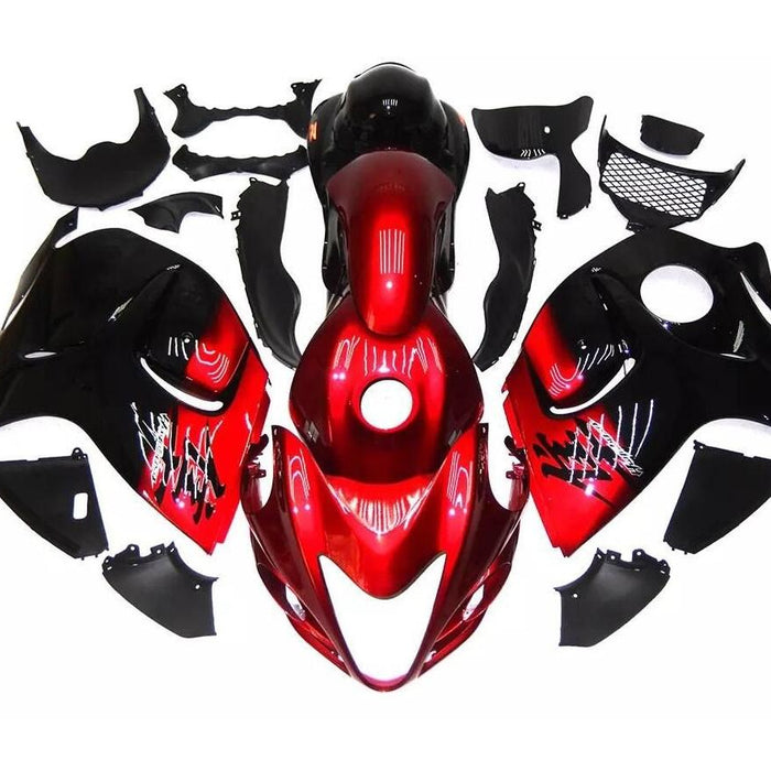 US STOCK NT Aftermarket Injection ABS Plastic Fairing Fit for GSXR 1300 Hayabusa 2008-2020 Red Black N070 Available in CA