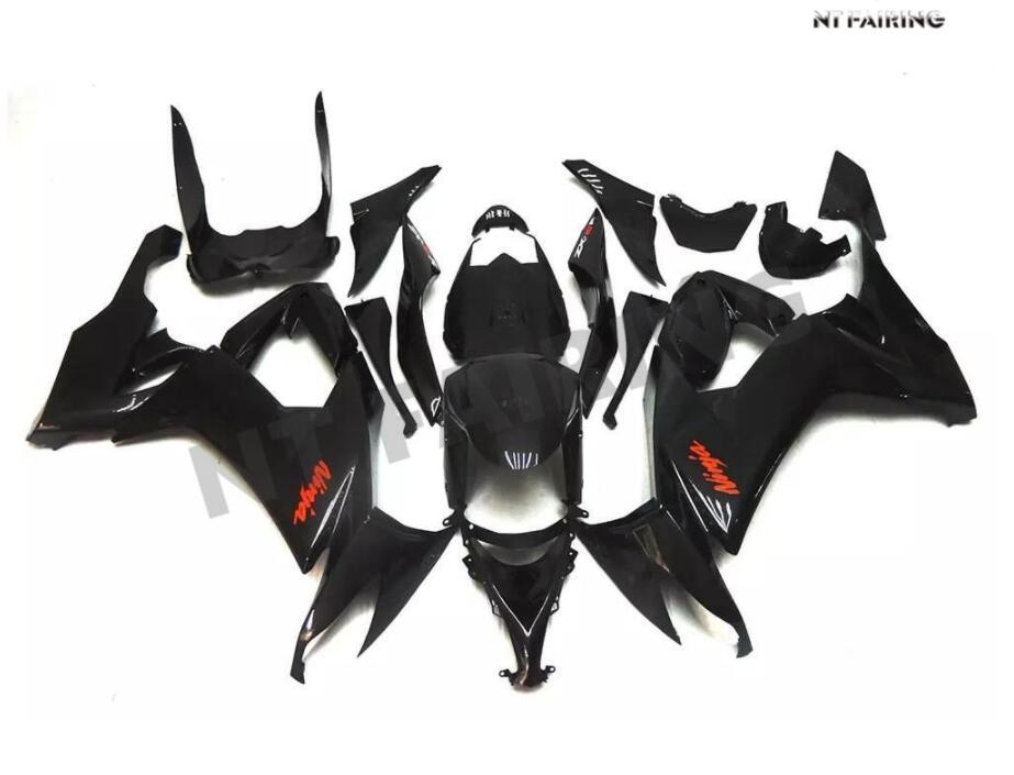 NT Fairing Fit for Kawasaki 2008-2010 ZX-10R N017- Black | ABS Injection