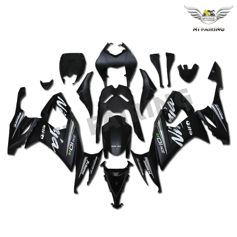 NT Fairing Fit for Kawasaki 2008-2010 ZX-10R N051- Matte Black | ABS Injection