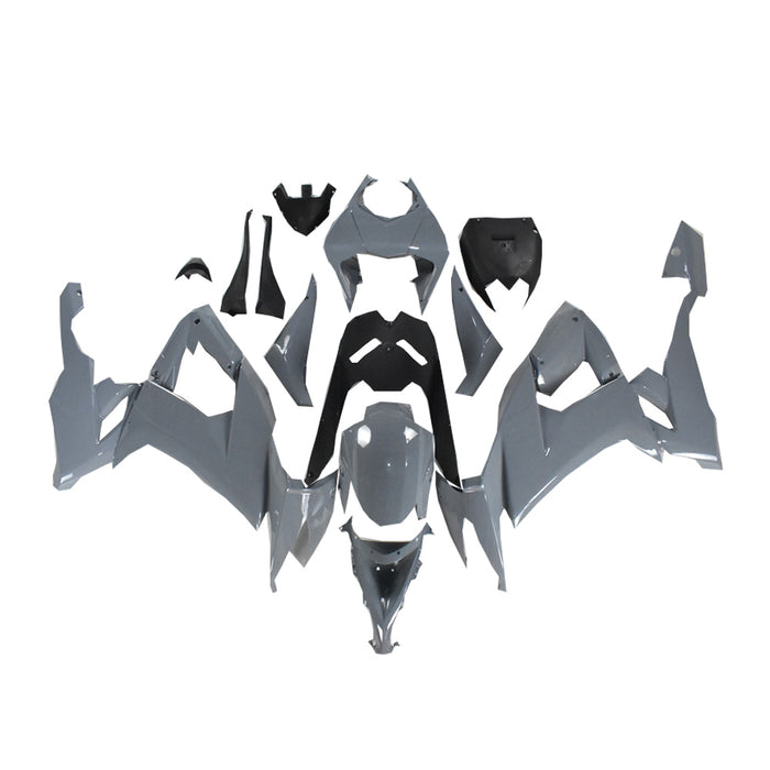 US STOCK NT Aftermarket Injection ABS Plastic Fairing Fit for ZX10R 2008-2010 Nardo Gray N058 Available in CA