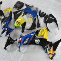 NT Aftermarket Injection ABS Plastic Fairing Fit for ZX10R 2008-2010 Blue Shark N056