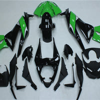 US STOCK NT Aftermarket Injection ABS Plastic Fairing Fit for ZX6R 636 2009-2012 Black Green N013 Available in CA
