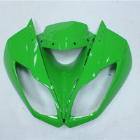 US STOCK NT Aftermarket Injection ABS Plastic Fairing Fit for ZX6R 636 2009-2012 Black Green N013 Available in CA