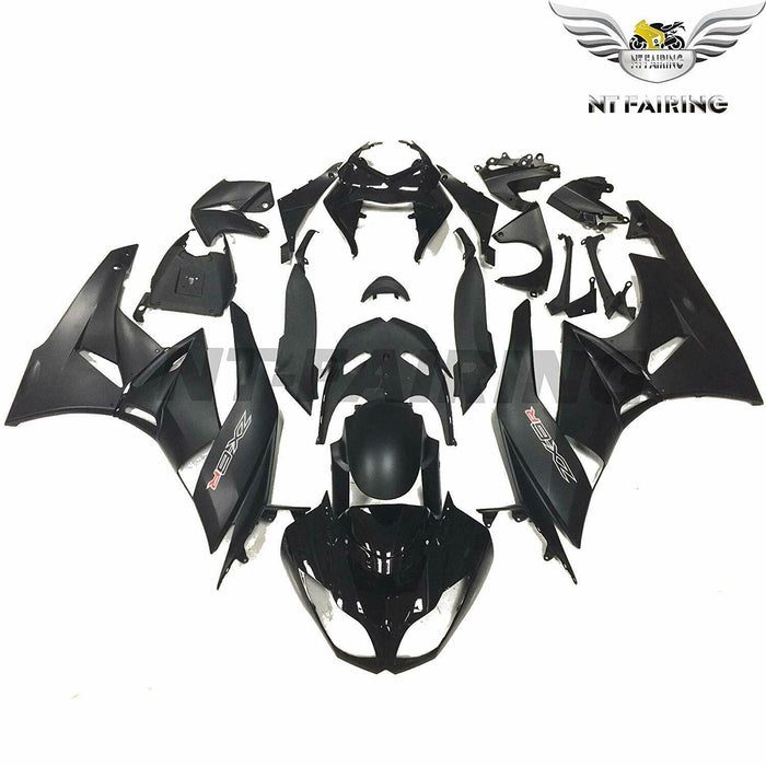 NT Aftermarket Injection ABS Plastic Fairing Fit for ZX6R 636 2009-2012 Matte Black N040