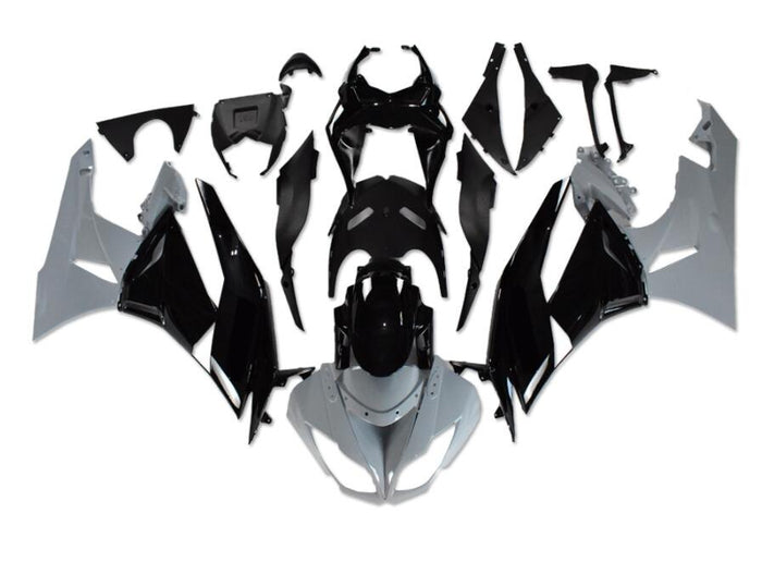 NT Aftermarket Injection ABS Plastic Fairing Fit for ZX6R 636 2009-2012 Gray Black N060