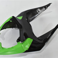 US STOCK Injection Fairing Fit for  2009-2012 ZX6R Green Black White New Color Scheme N062 Available in CA
